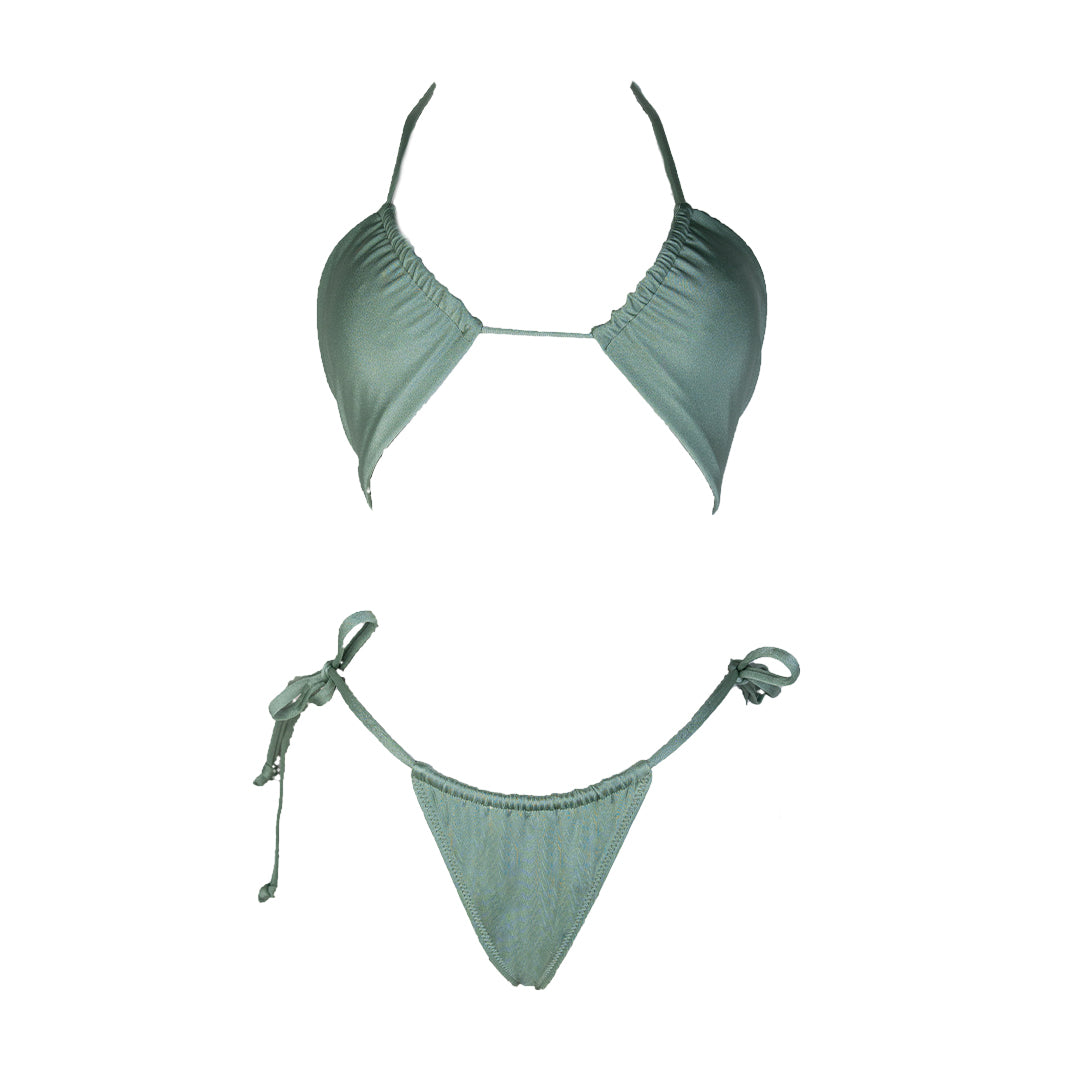 KAPHA TOP - GREEN LILY