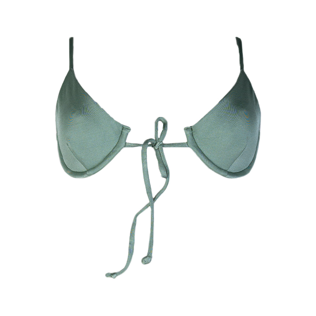 KAPHA TOP - GREEN LILY